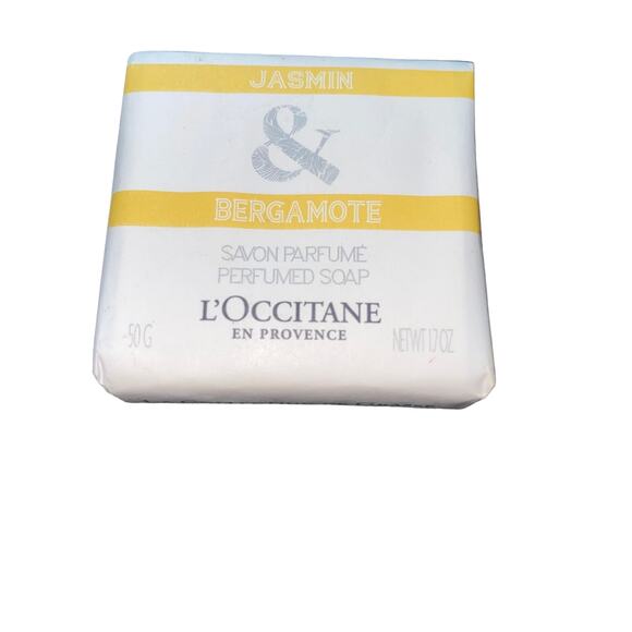 L'Occitane Jasmin & Bergamote Hand Bar Perfumed Soap 50g 1.7oz New - Picture 1 of 2